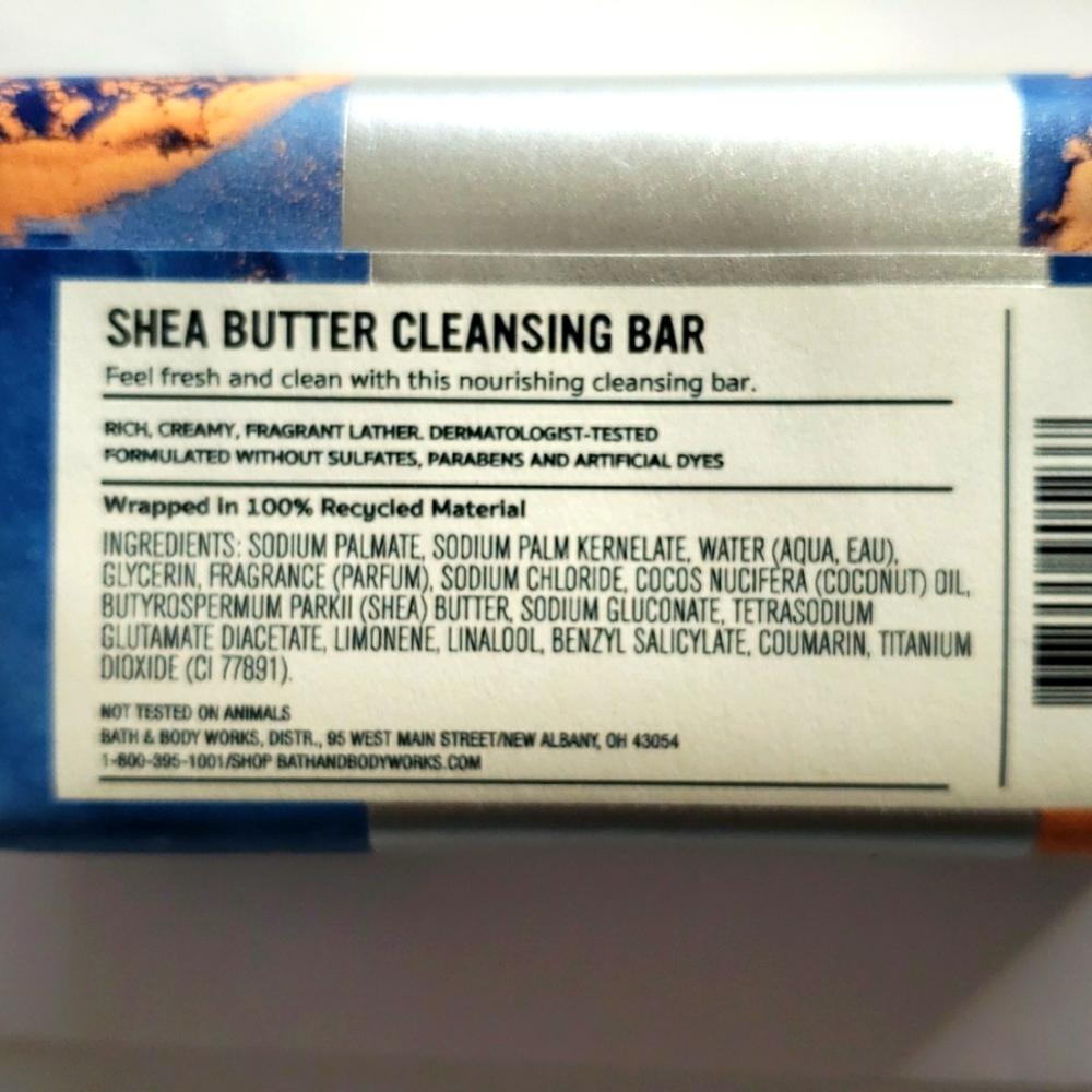 💥3/22💥 - Bath & Body Works CLEAN SLATE  Shea Butter Cleansing Bar - Picture 3 of 4